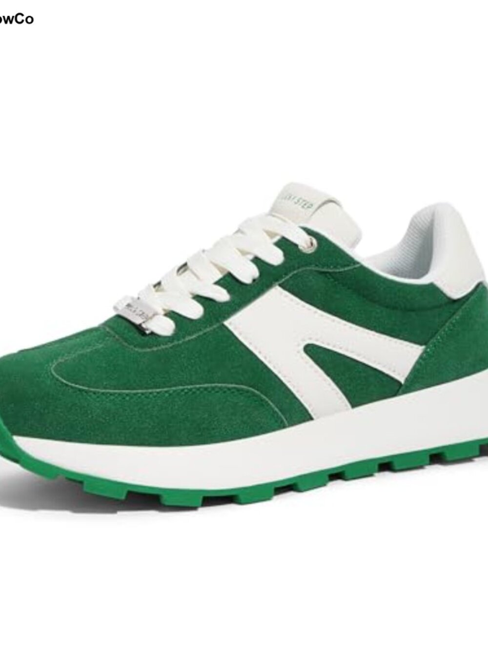Women's Retro Platform Fashion Sneakers Lace-Up Casual Athletic
